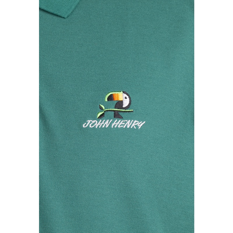 Áo thun có cổ tay ngắn trơn , chuẩn form, sang trọng,thanh lịch John Henry - KS20SS23P-SC | BigBuy360 - bigbuy360.vn