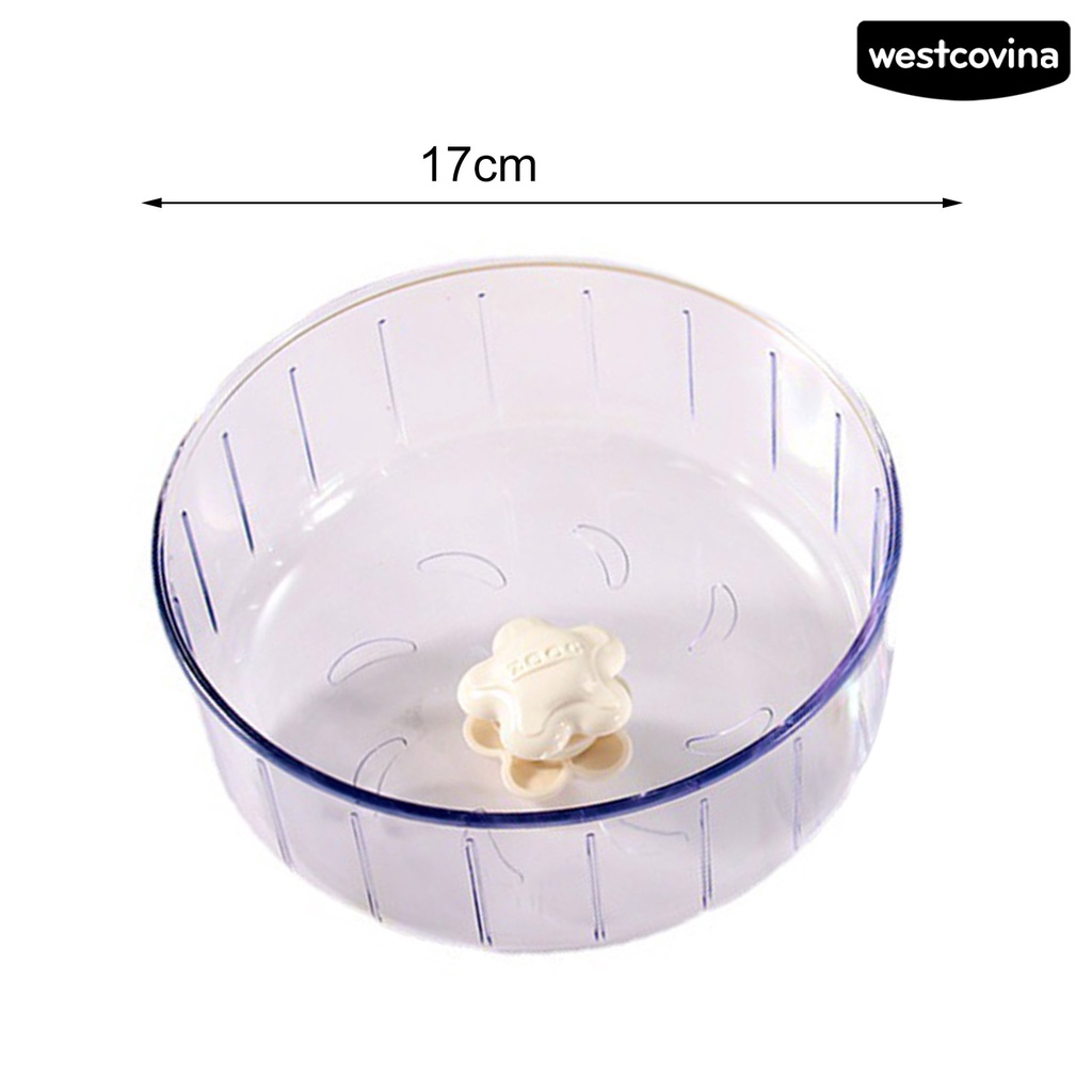 [Mới]♞Đĩa Tròn 17cm Cho Chuột Hamster Chạy Bộ