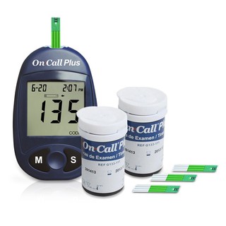 QUE THỬ ĐƯỜNG HUYẾT ON CALL PLUS