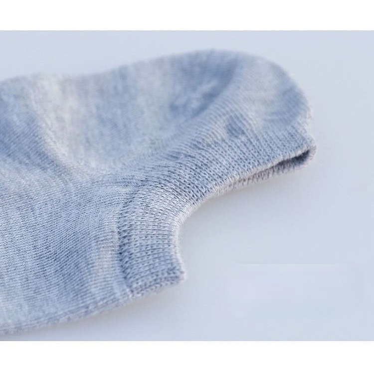 Tất cotton cổ thấp khử mùi thiết kế thời trang dành cho nam
