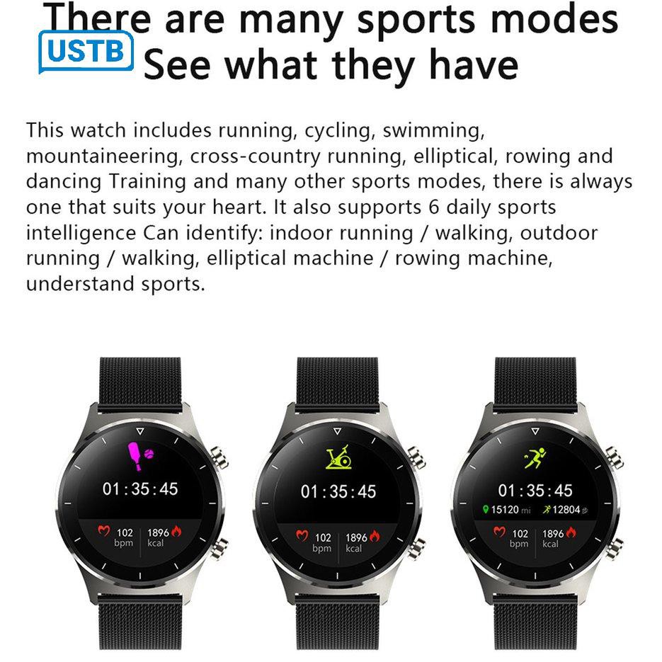 Đồng Hồ Thông Minh E13 Chống Nước Ip68 Theo Dõi Sức Khỏe Kèm Phụ Kiện