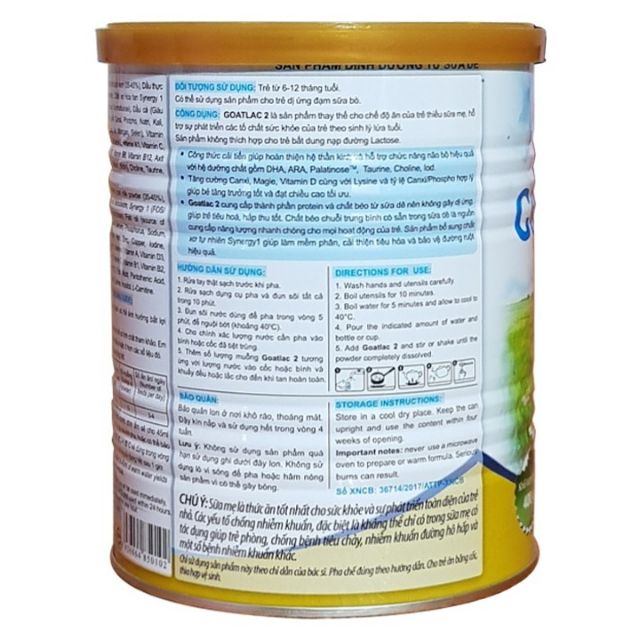 Sữa Dê Goatlac 2 hộp 400g ( Date Mới Nhất )...
