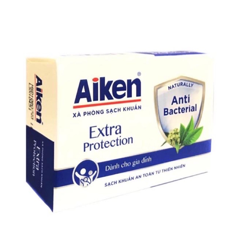 Xà Bông Cục Aiken Extra Protection 90G