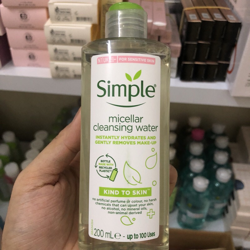 Nước tẩy trang 💖FREESHIP💖 Nước tẩy trang Simple Kind to Skin Micellar Cleansing Water | BigBuy360 - bigbuy360.vn