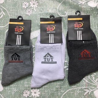Tất nam cổ trung set 6 đôi/Vớ nam