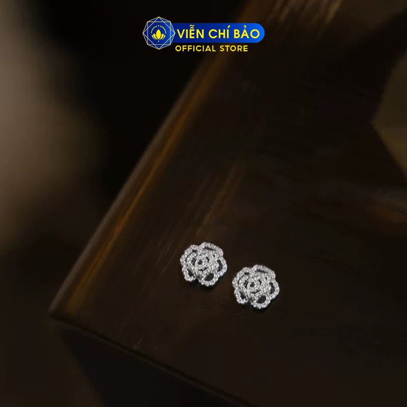 Dây chuyền bạc nữ Black Rose chất liệu bạc 925 thời trang phụ kiện trang sức nữ Viễn Chí Bảo D000229