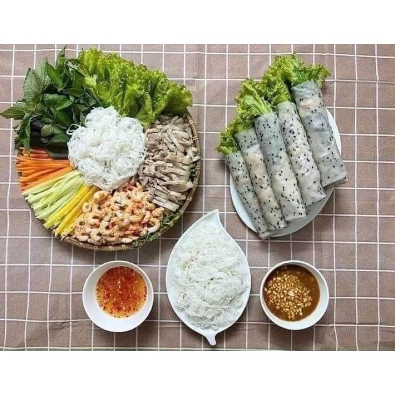 Bánh tráng nhúng mè đen ❤️GIÁ SỈ❤️ siêu nhiều, đặc sản Phan Rang