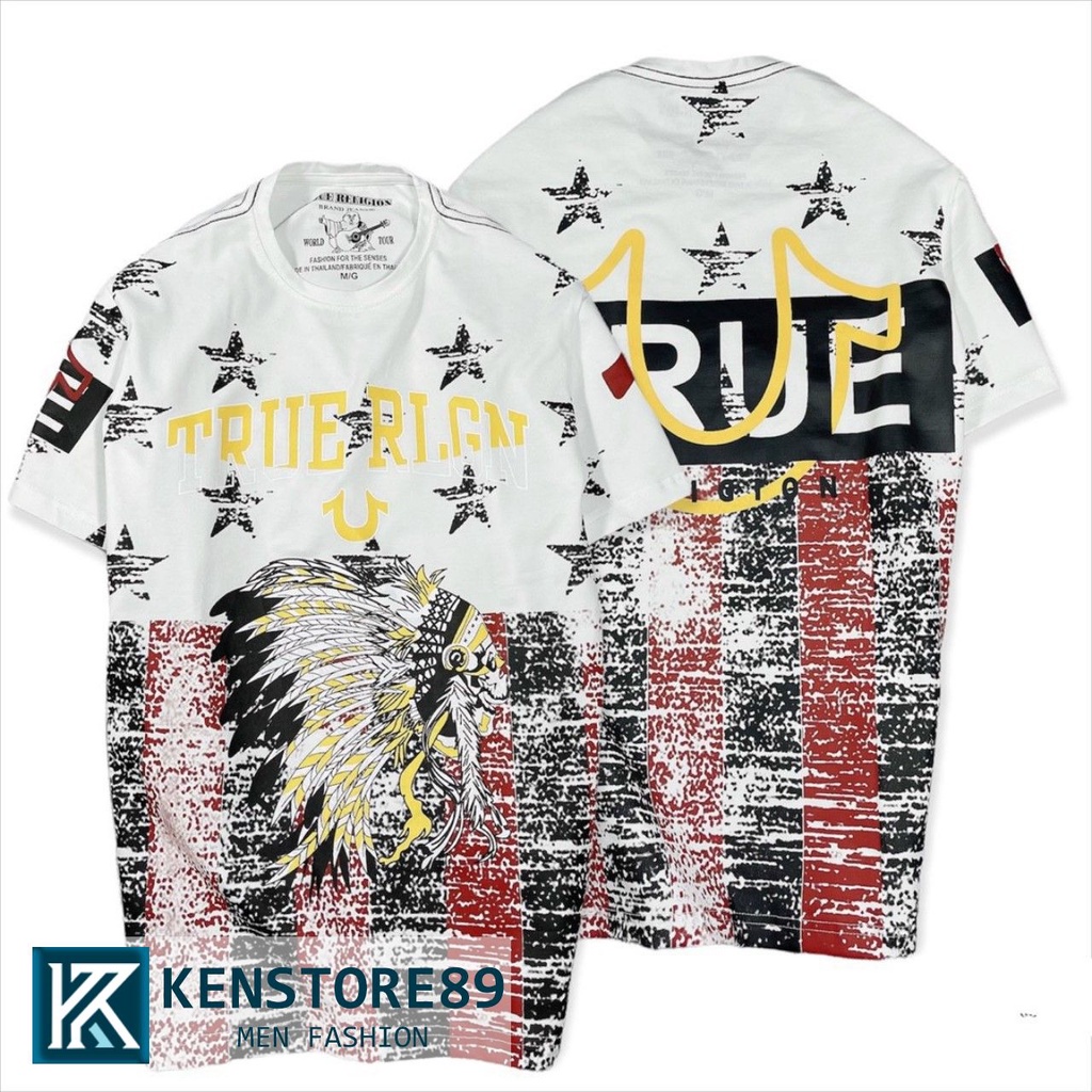Áo thun nam cổ tròn TRUE STAR Thailand cao cấp KENSTORE89 ATV232