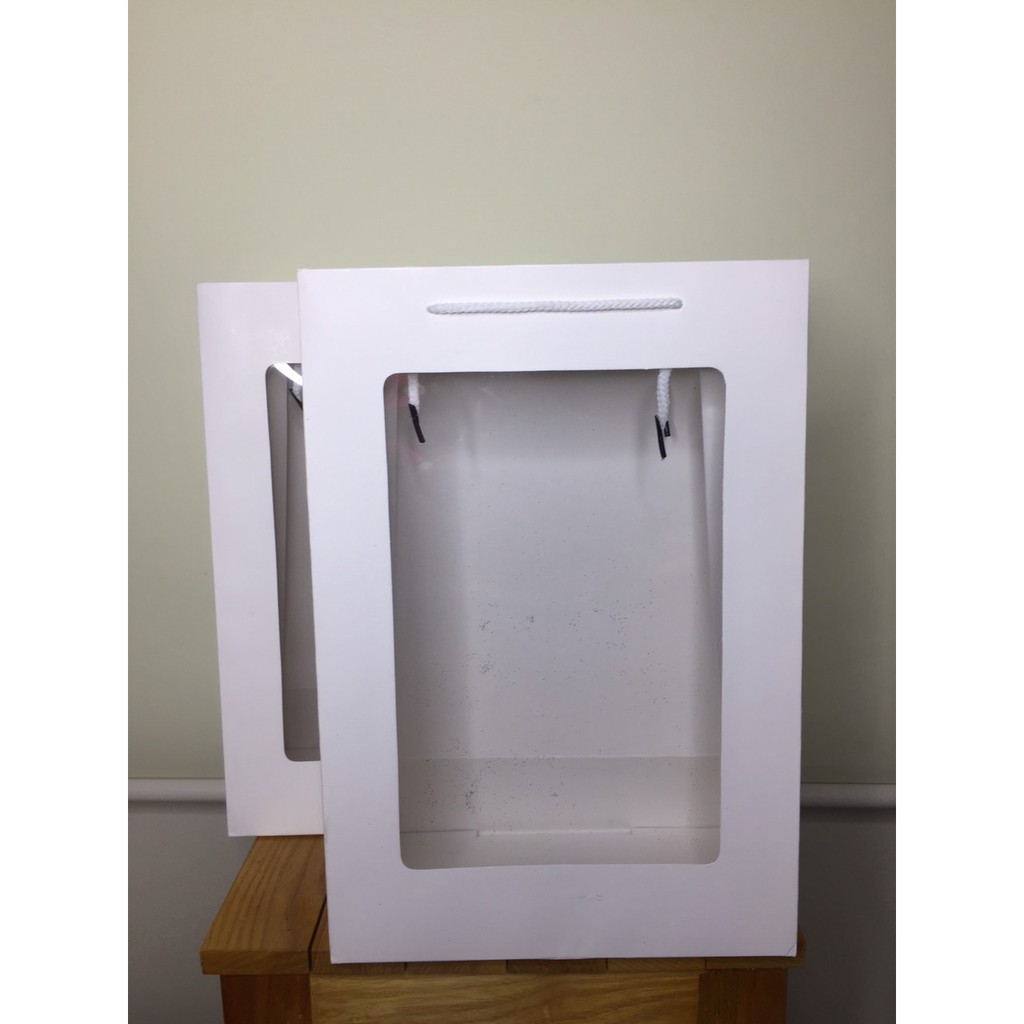 Combo 5 túi giấy Túi giấy đựng hoa, quai xách tiện lợi, lịch sự, túi đựng quà lưu niệm, loại đẹp