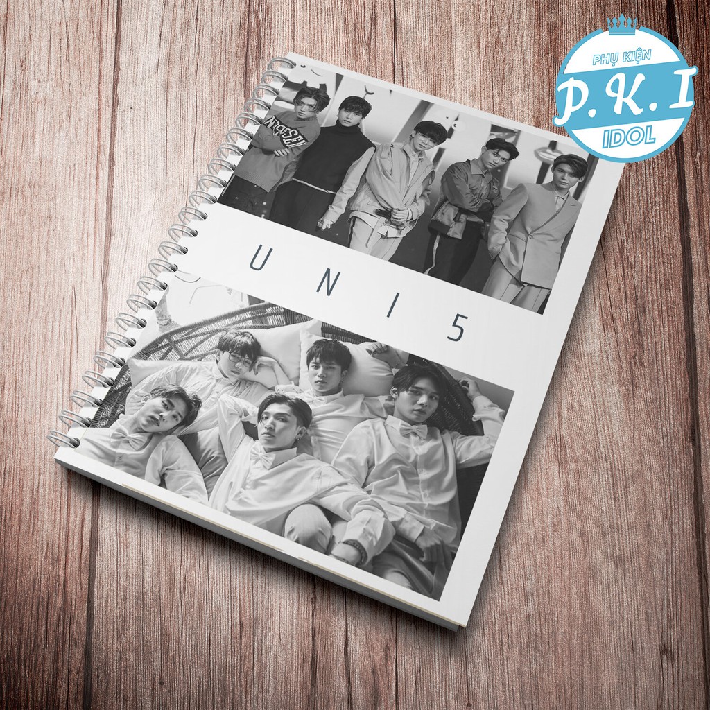 Bộ Photobook Album ảnh Nhóm Nhạc V-Pop UNI5 2021 - QUÀ TẶNG V-POP | BigBuy360 - bigbuy360.vn