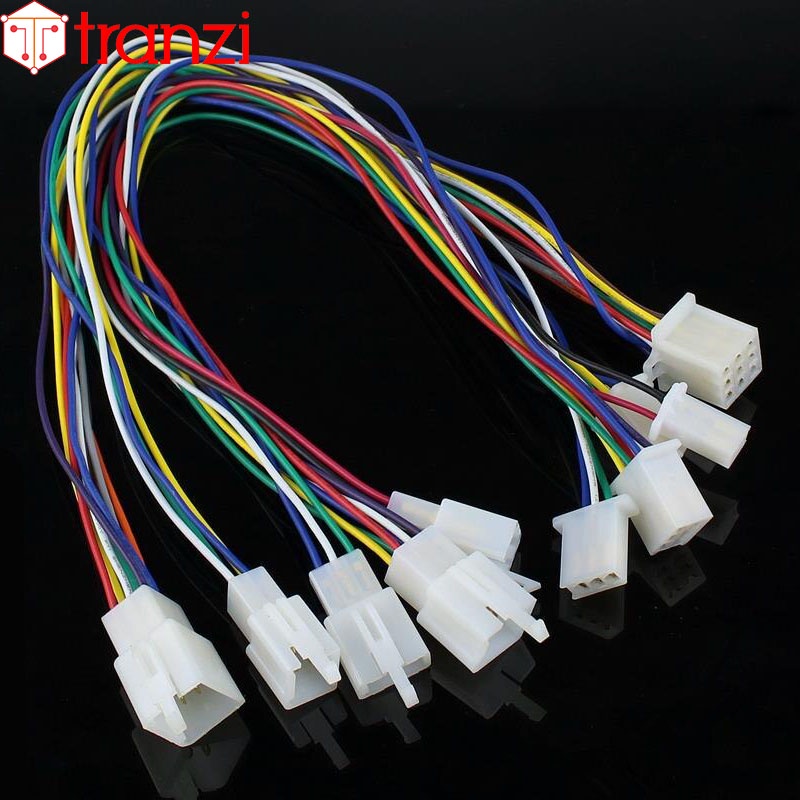 Vỏ Header 2.8mm 28050 2P 3P 4P 6P 9P trắng