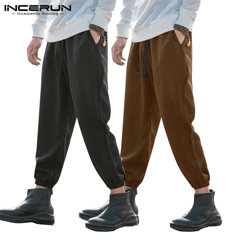Quần dài INCERUN thiết kế thời trang dành cho nam giới | BigBuy360 - bigbuy360.vn