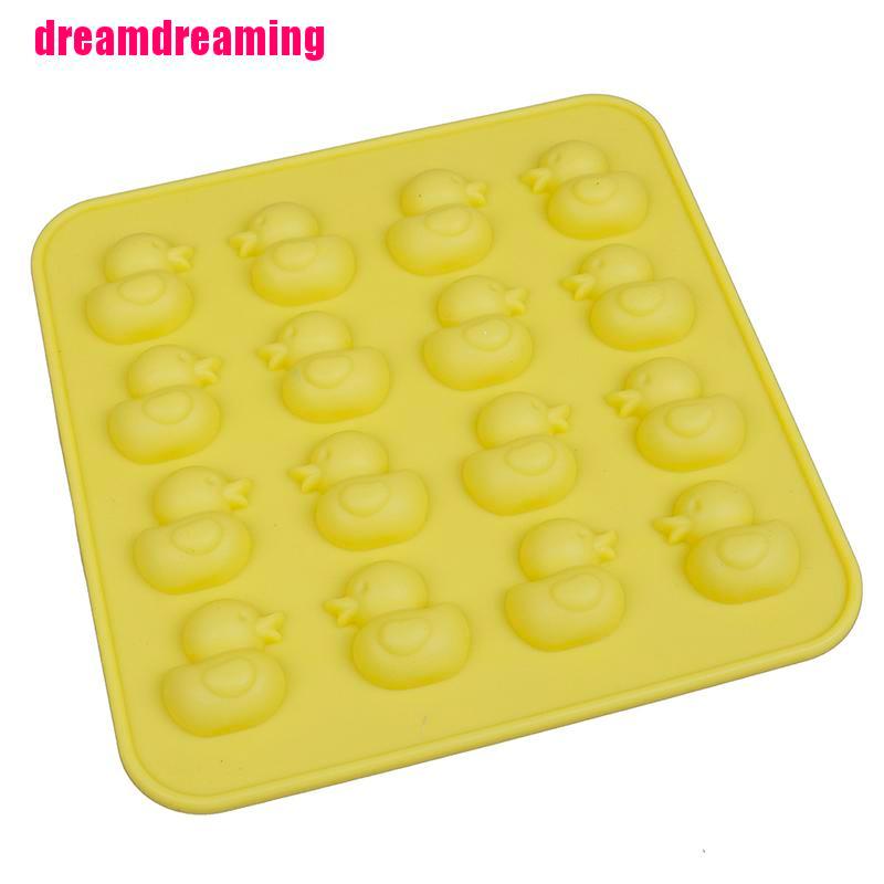 Khuôn Silicone Làm Bánh Quy / Sô Cô La / Kẹo / Đá Hình Chú Vịt Dễ Thương