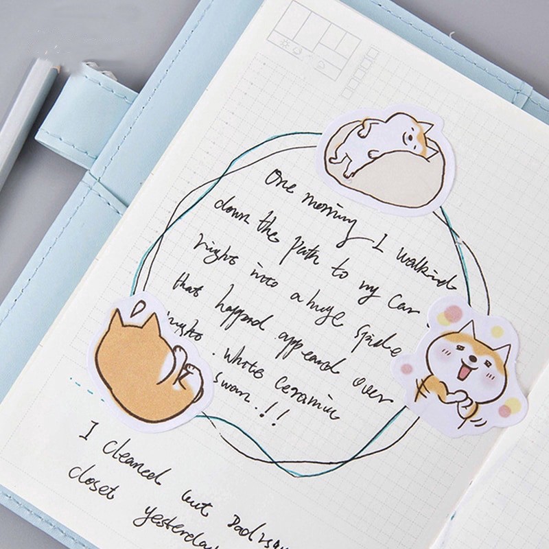 [STICKER 1K] SET 50 STICKER CÚN SHIBA SIÊU CHẤT DÁN TRANG TRÍ ĐT LAPTOP VALI TƯỜNG TỦ KỆ MŨ BẢO HIỂM XE MÁY NOTEBOOK