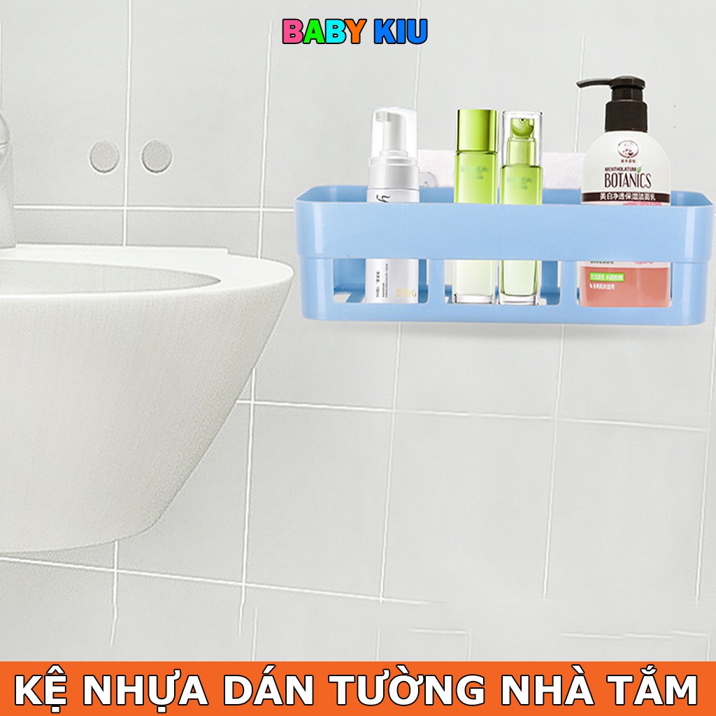 KỆ NHỰA DÁN TƯỜNG NHÀ TẮM, NHÀ BẾP