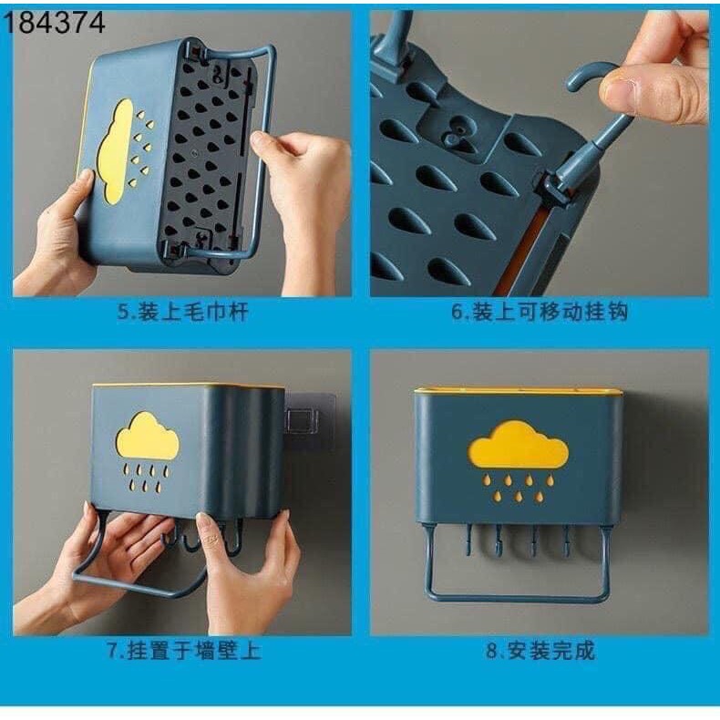 Kệ Treo Đa Năng Hình Đám Mây