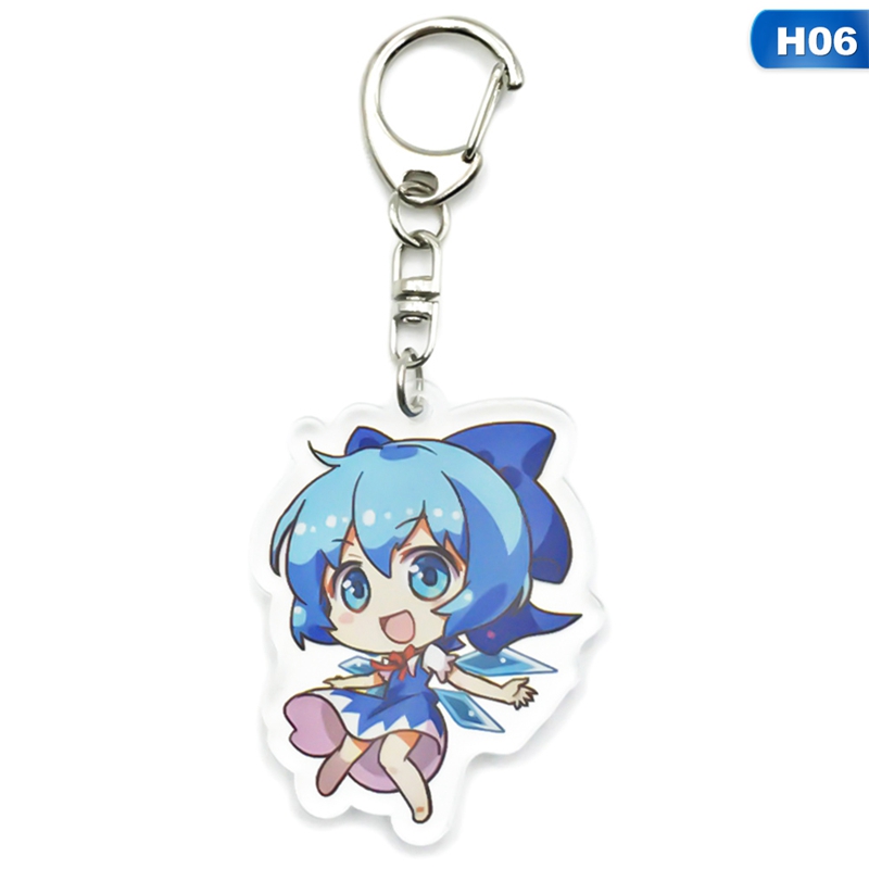 Móc Khóa Họa Tiết Hoạt Hình Dễ Thương Touhou