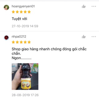 Dấm tiều ( dấm đỏ ) 500ml