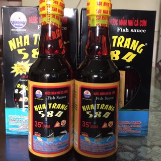 🌠 Sét 2 chai Nước mắm 584 Nha Trang