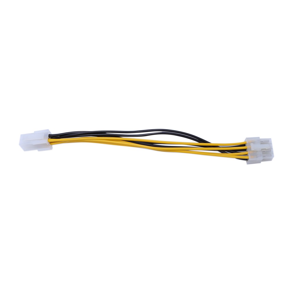 Dây cáp chuyển đổi nguồn ATX 4-Pin Male sang 8-pin Female dành cho bảng mạch CPU