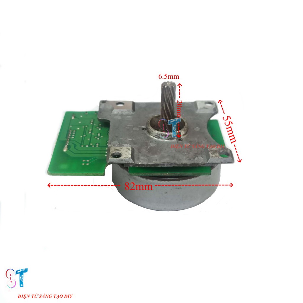 Đông Cơ Brushless Chế Quạt DC Không Chổi Than Nidec Servo BH55FT12-01 24V 12W