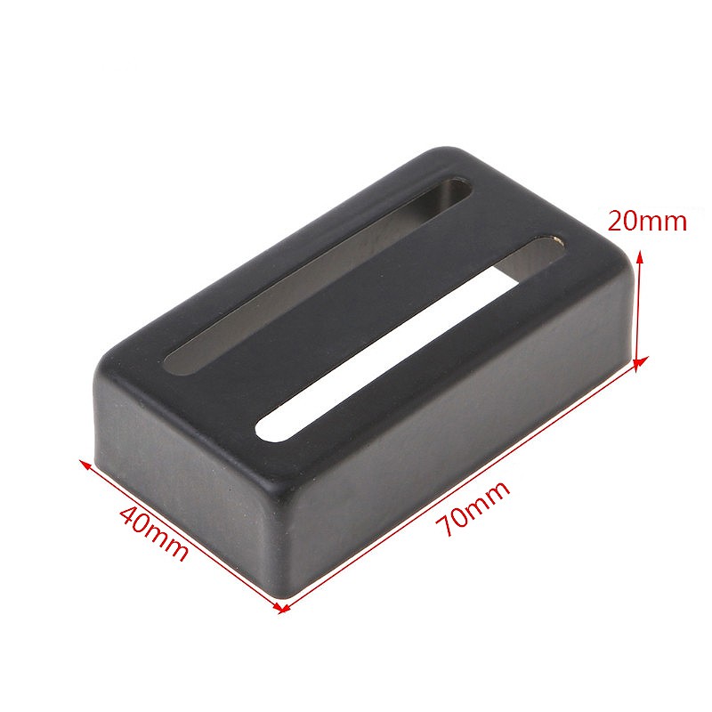 Accessories 1Pc Durable Guitar Two-Line Humbucker Pickup Cover For Electric Guitars Parts