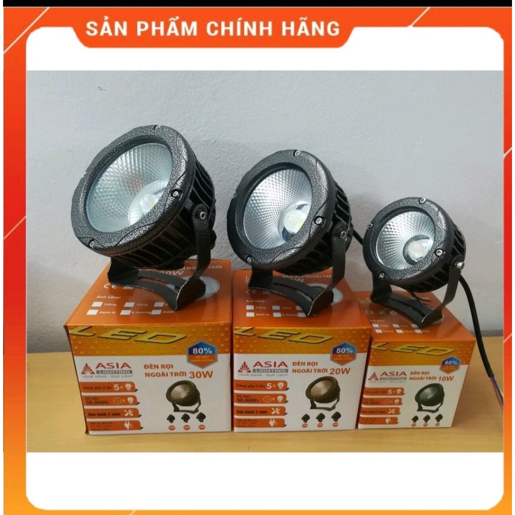 Đèn rọi ngoài trời ASIA 10W,20W,30W Bảo hành 2 năm