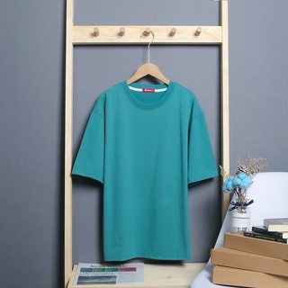 Áo thun trơn basic form rộng nam nữ