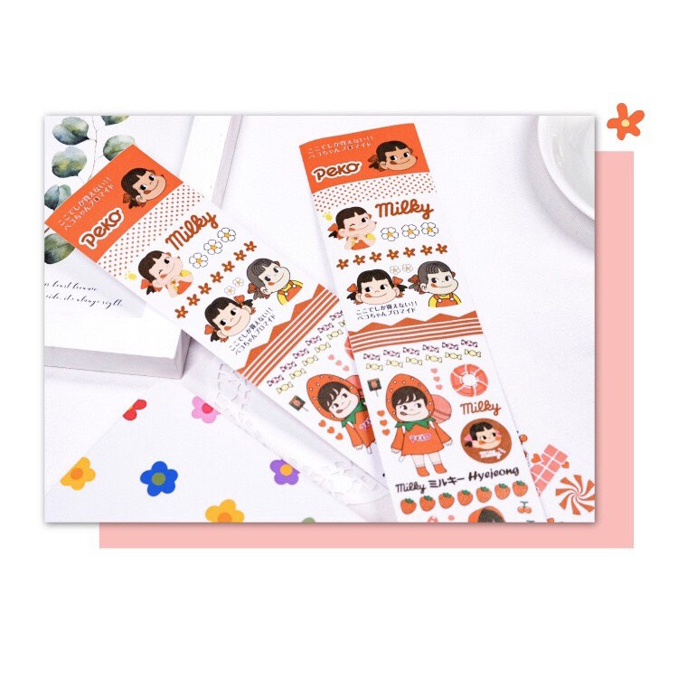 Masking sticker Peko - Miếng dán hình thù