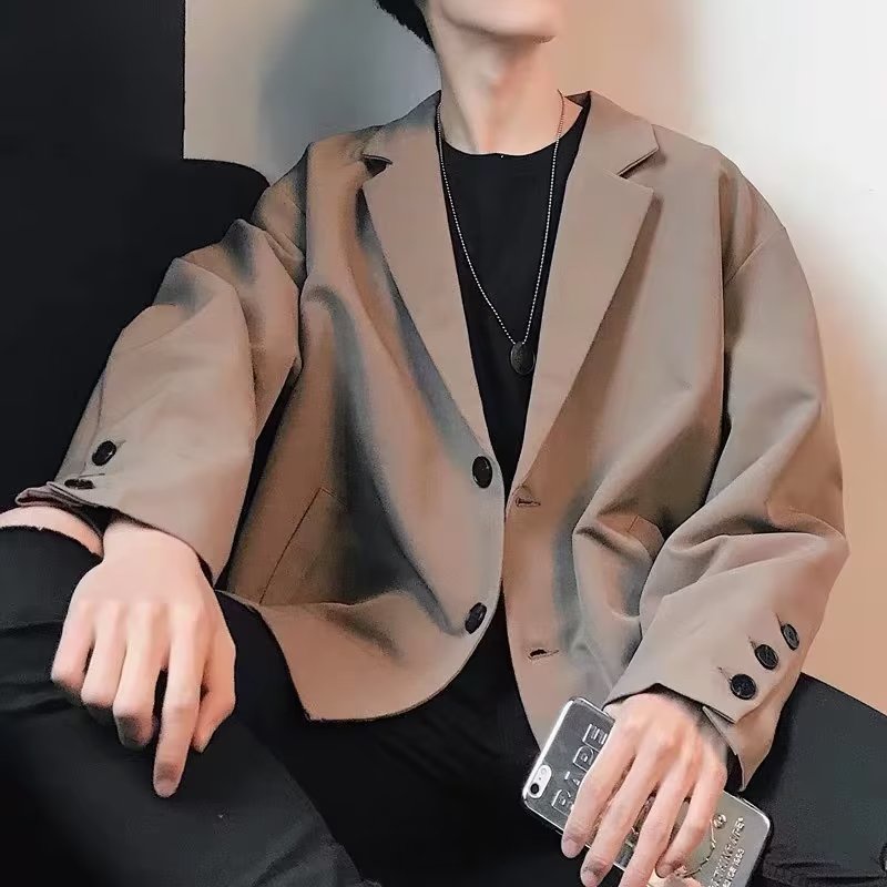 Áo Khoác Dáng Rộng Oversize Thời Trang Hàn Quốc Chất Lượng Cao Cho Nam Size S-2XL