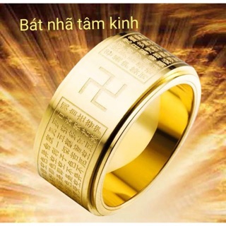 Nhẫn Bát Nhã Tâm Kinh may mắn, bình an