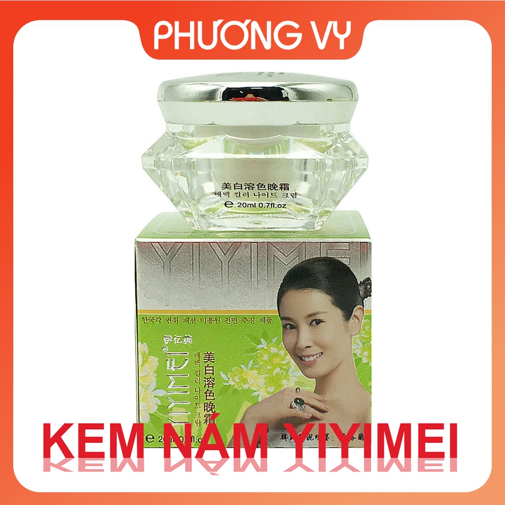 Kem nám Yiyimei, làm sạch nám, tàn nhang và dưỡng trắng da, mỹ phẩm Yiyimei.
