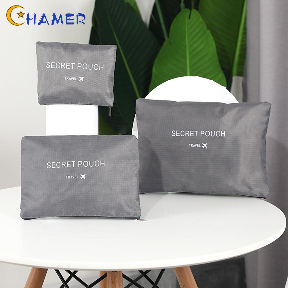 CHAMER- ~6 X Packing Cubes Travel Pouches Luggage Organiser-Clothes Suitcase Storage Bag