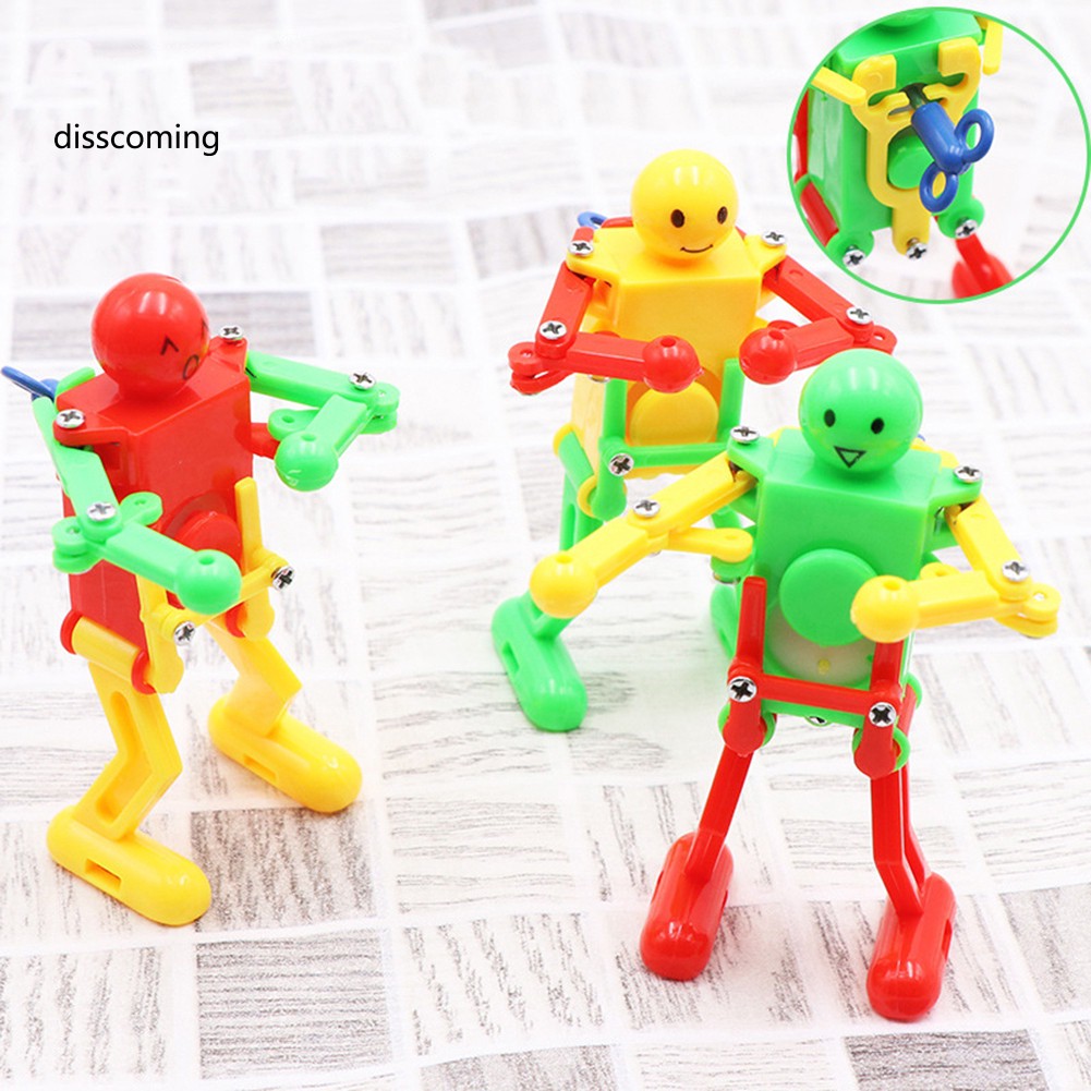 Đồ chơi rô bốt lên dây cót bằng nhựa nhảy múa vui nhộn hỗ trợ giáo dục bé