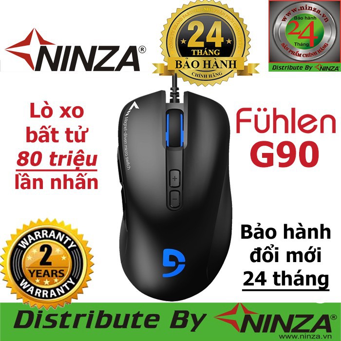 Chuột gaming Fuhlen G90 [Bảo hành 24 tháng] Ninza phân phối | BigBuy360 - bigbuy360.vn