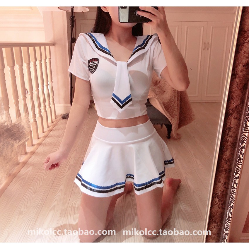 Váy ngủ Cosplay thủy thủ trắng | BigBuy360 - bigbuy360.vn