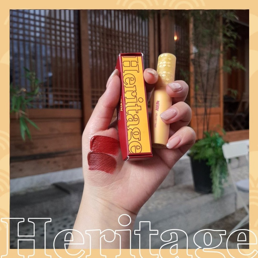 [NEW] [MÀU MỚI V19-V22] Son Kem Lì, Mềm Mịn Như Nhung Merzy The Heritage Velvet Tint 4.5g | BigBuy360 - bigbuy360.vn