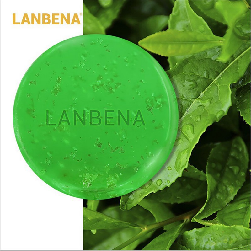 EXO LANBENA Handmade Facial Soap Tea Tree Oil Cleansing