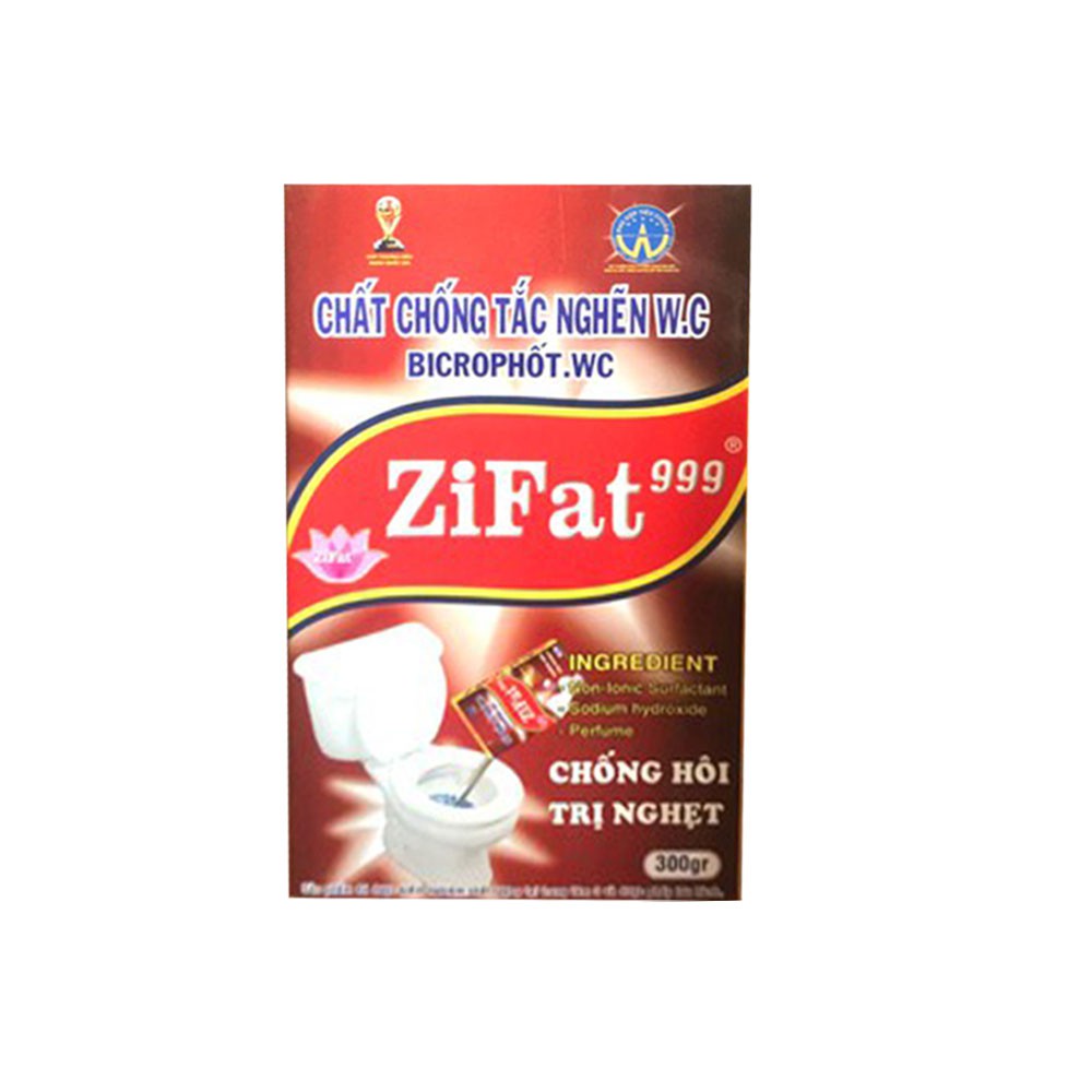 Bột thông cống thông tắc bồn cầu SiFa/Zifat 300g khử mùi nhà vệ sinh thông ống nước toilet diệt khuẩn TIỆM TẠP HOÁ