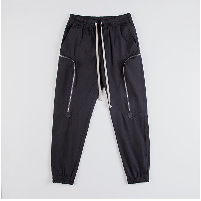 Quần Rick Owens two-pocket track trousers ss20