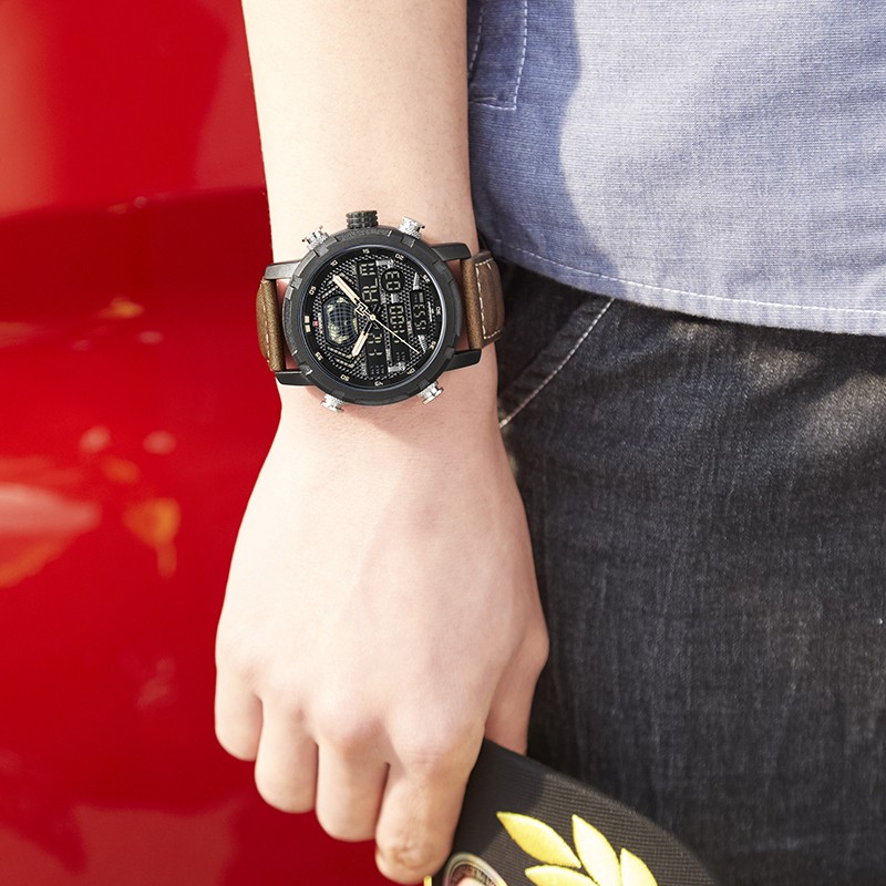 Naviforce Đồng Hồ Đeo Tay Thể Thao Chống Thấm Nước Dành Cho Nam