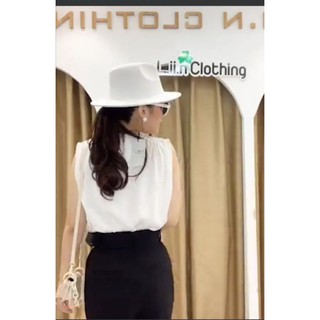 Áo lụa cổ đổ szM