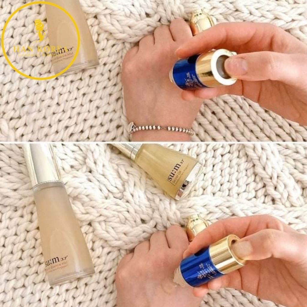 Tinh chất vàng SU:M37 xanh cấp nước - HÂN KOREA