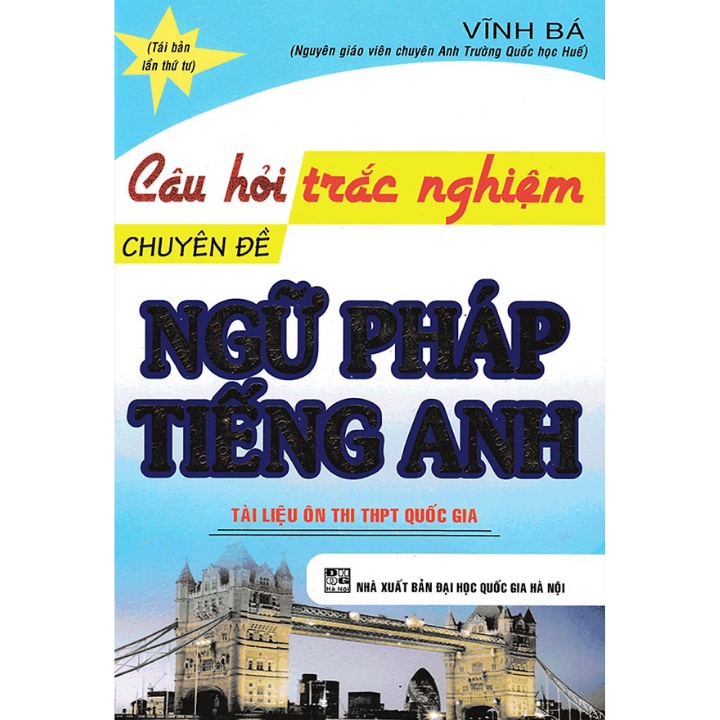 Sách Combo Câu Hỏi Trắc Nghiệm Tiếng Anh - Vĩnh Bá (Bộ 6 Cuốn)