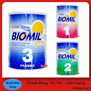 Sữa Bột Biomil Đủ Số 1, 2, 3 hộp 800g ( Date mới nhất )
