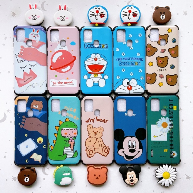 Ốp lưng IDM Hàn Quốc kèm pop Samsung A21s