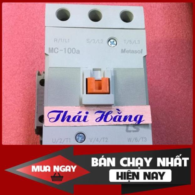 [ShopUyTín] Khởi động từ 3 pha MC100 A/220 v /LS [free.ship]