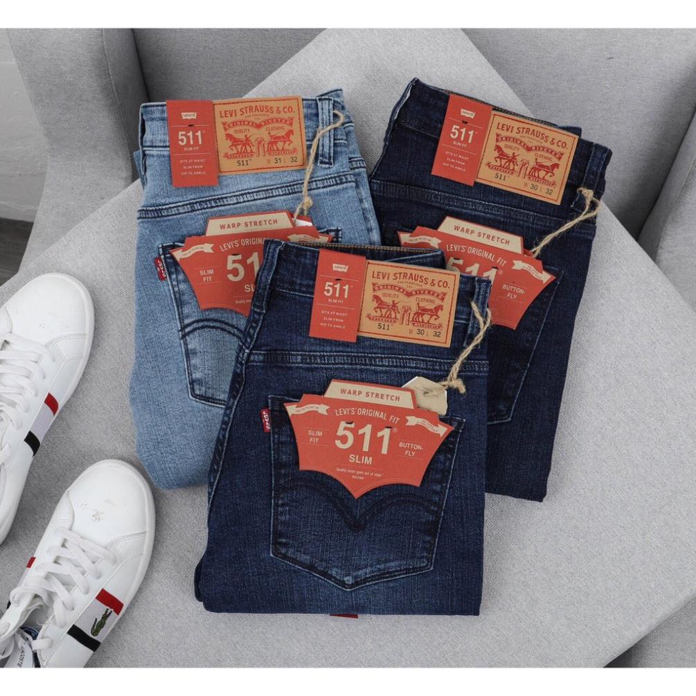 Quần Jean Nam Levis 511 Made in Cambodia đẹp