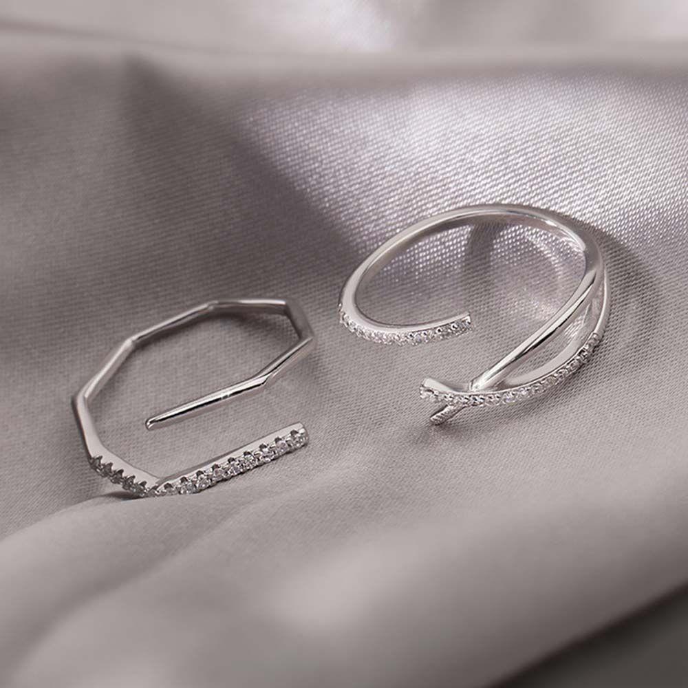 Nhẫn Đan Chéo Độc Đáo Thời Trang|Màu Sắc.Áo Kiểu Hàn Quốc Thiết Kế Trẻ Trung Cá Tính