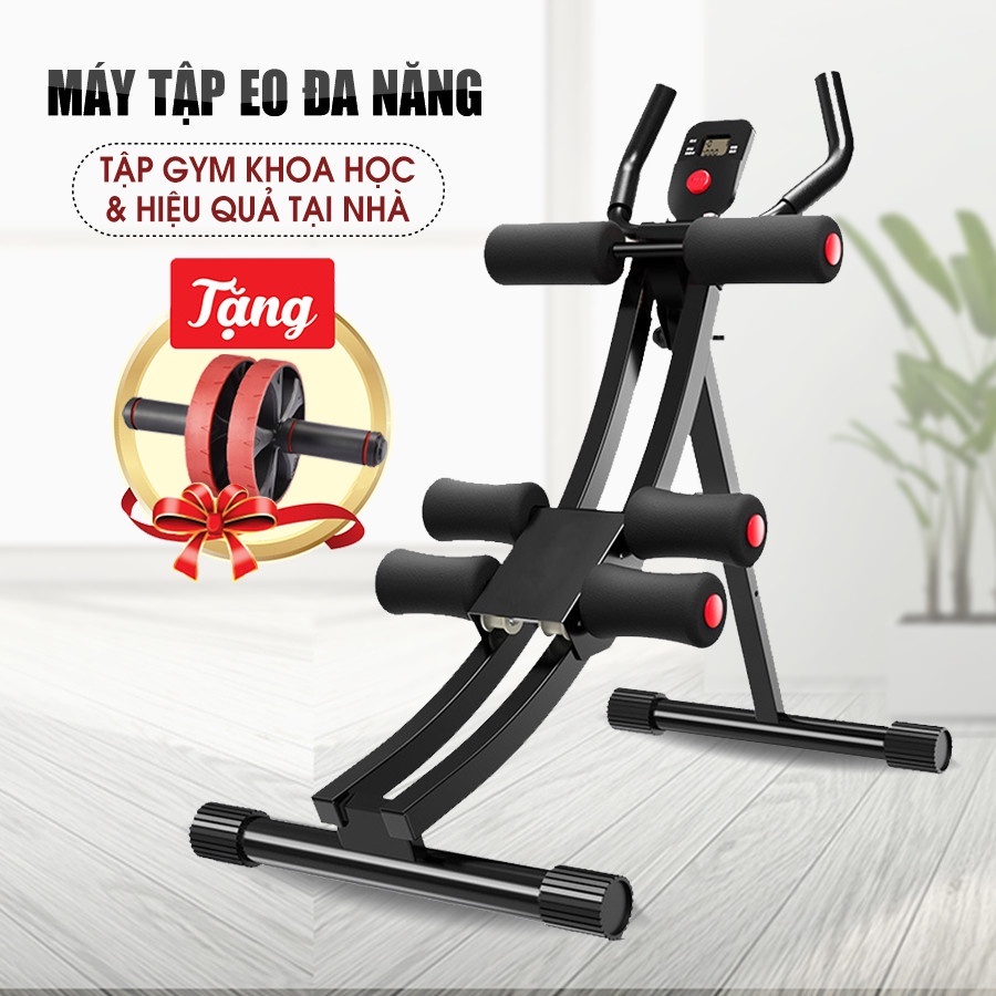 Máy tập cơ bụng tại nhà đa năng thông minh hiệu quả nhất cho nam nữ giảm eo giúp săn chắc cơ đánh tan mỡ thừa